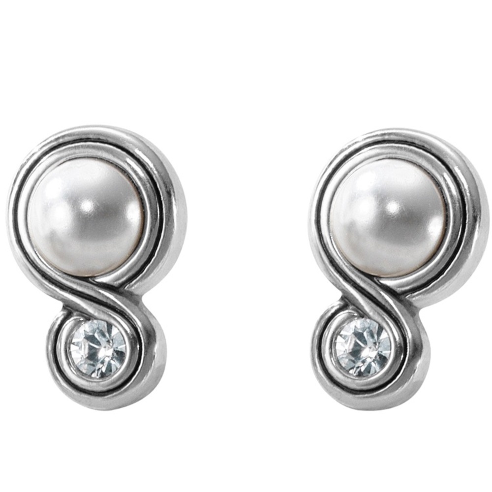 New! Brighton Infinity Sparkle Post Earrings